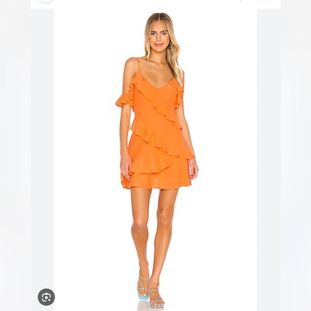 Sloane Song of Style Tangerine Dress Size XS!!